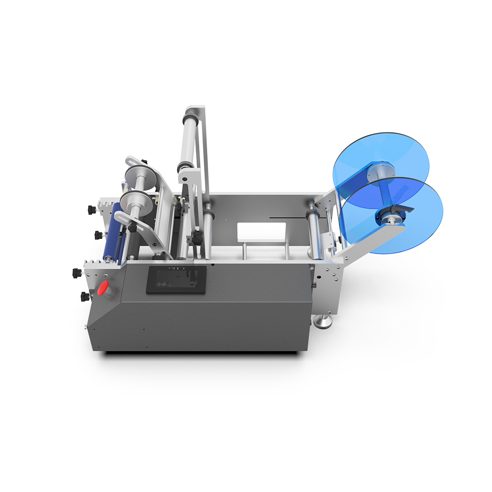 半自動圓瓶貼標(biāo)機